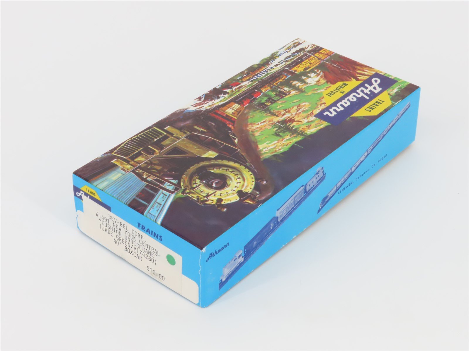 HO Scale Athearn Bev-Bel 1491 NYC New York Central 40' Box Car #174280