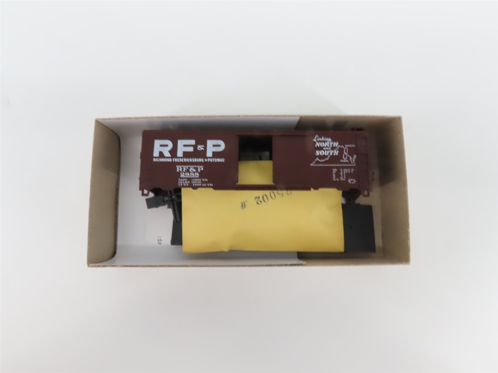 HO Scale Athearn Bev-Bel Kit 1164-1 RF&P Linking North & South 40' Box Car #2888