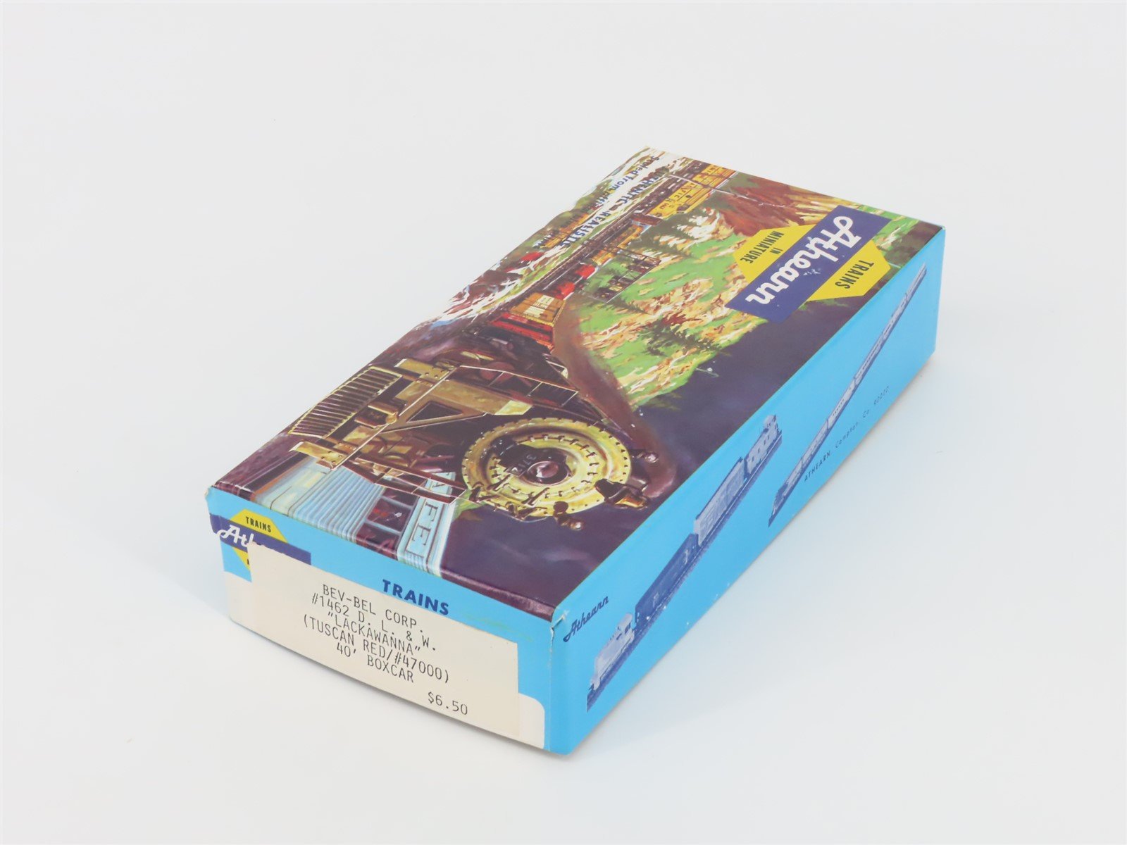 HO Scale Athearn Bev-Bel 1462 DL&W Lackawanna 40' Single Door Box Car #47000