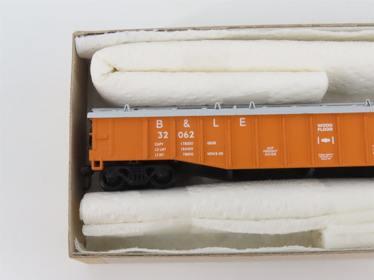 HO Athearn Rail Runner 185 B&amp;LE Bessemer &amp; Lake Erie 50&#39; Covered Gondola #32062