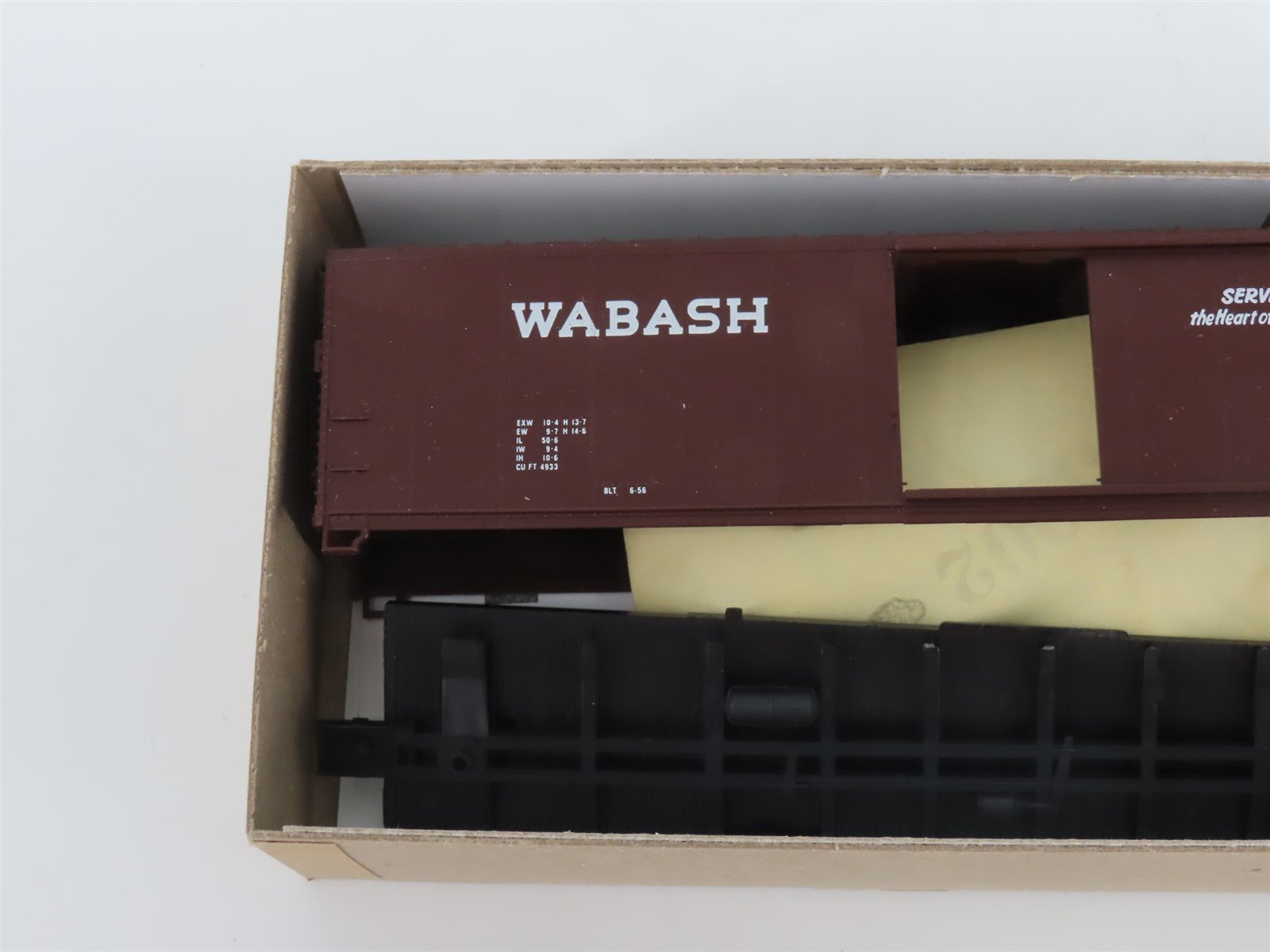 HO Athearn Rail Runner Kit 179 WAB Wabash 