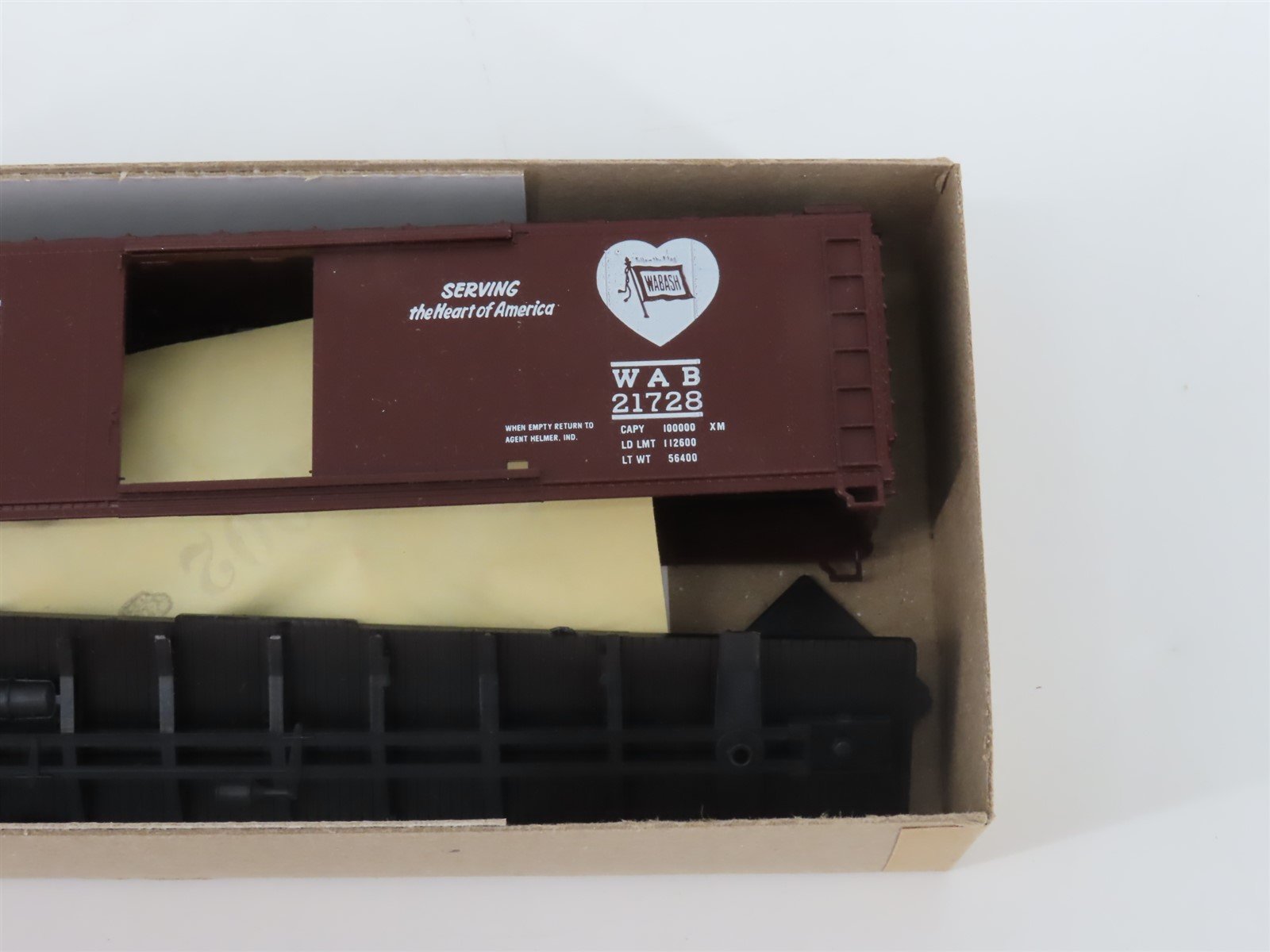 HO Athearn Rail Runner Kit 179 WAB Wabash 