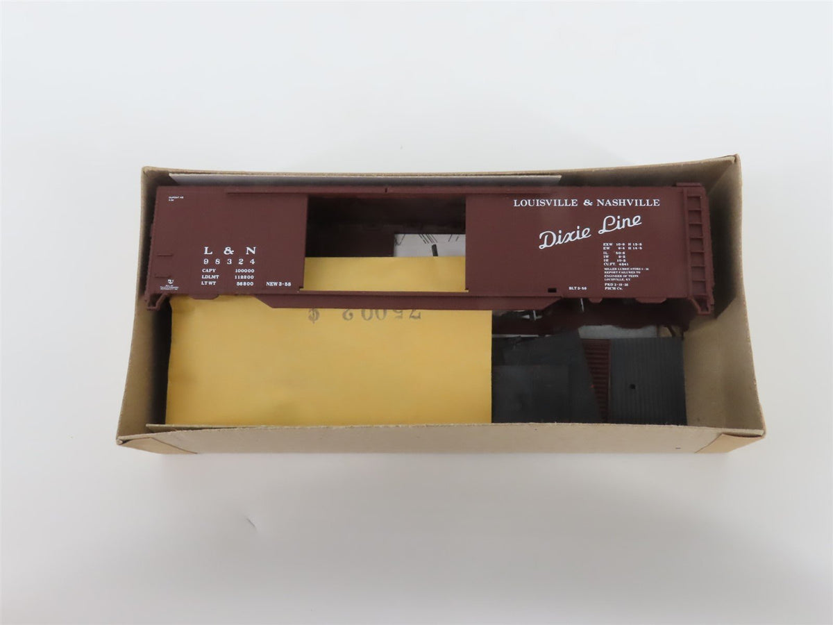 HO Athearn Bev-Bel Kit 2339-1 L&amp;N The Dixie Line 50&#39; Double Door Box Car #98324