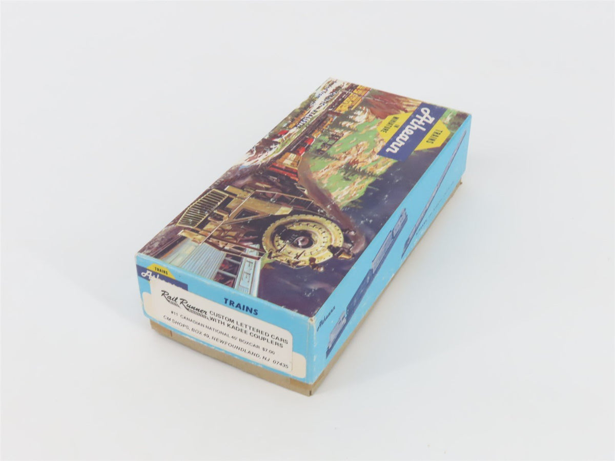 HO Scale Athearn Rail Runner Kit 11 CN Canadian National 40&#39; Box Car #576689