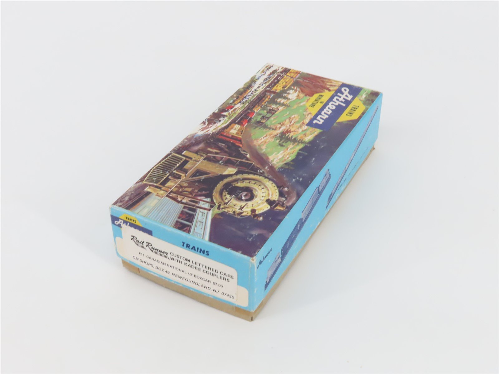 HO Scale Athearn Rail Runner Kit 11 CN Canadian National 40' Box Car #576689