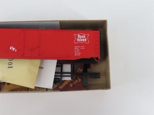 HO Athearn Cooper & Oshtemo Kit 1416 RI Rock Island 50' Plug Door Box Car #33162