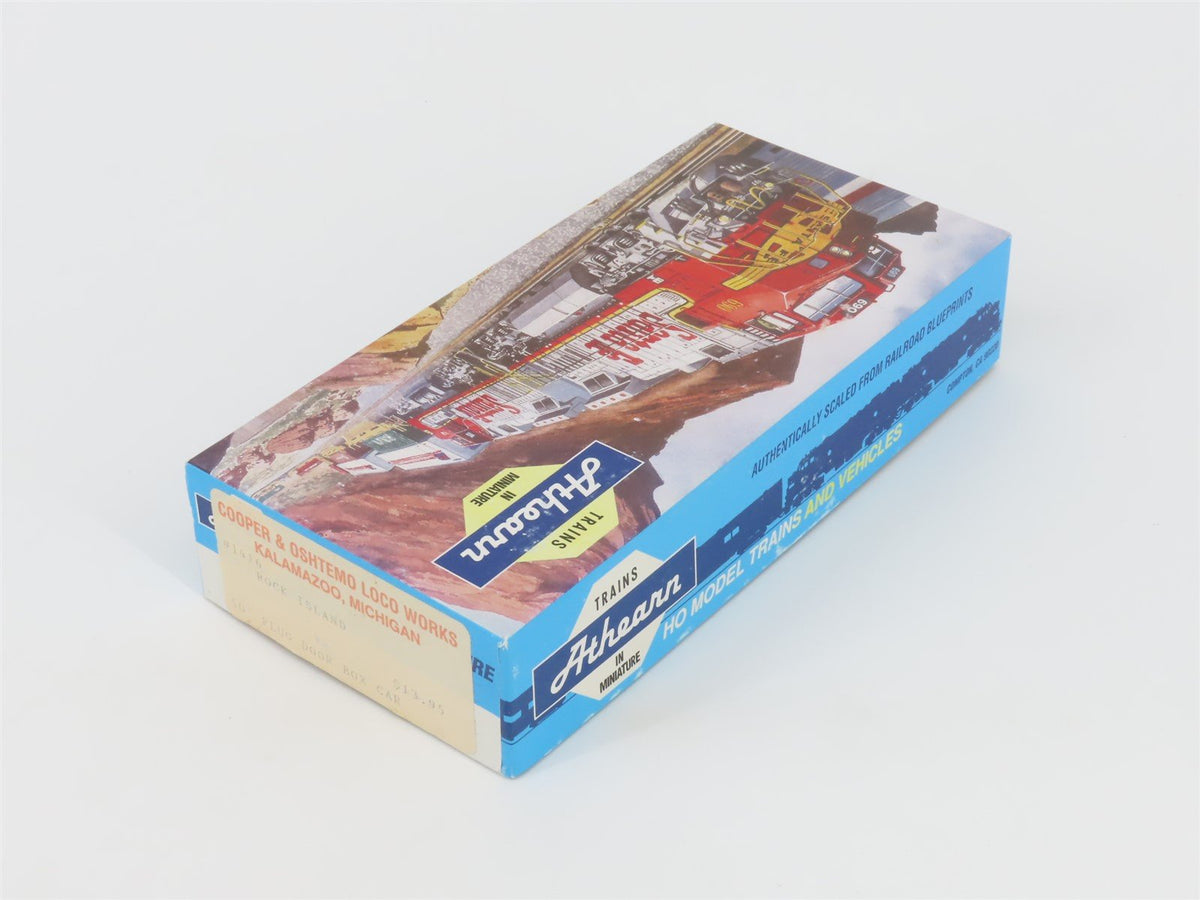 HO Athearn Cooper &amp; Oshtemo Kit 1416 RI Rock Island 50&#39; Plug Door Box Car #33162