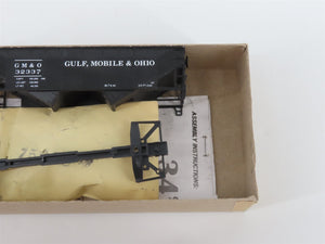 HO Athearn Cooper & Oshtemo Kit 1235 GM&O Gulf Mobile & Ohio 2-Bay Hopper #32337