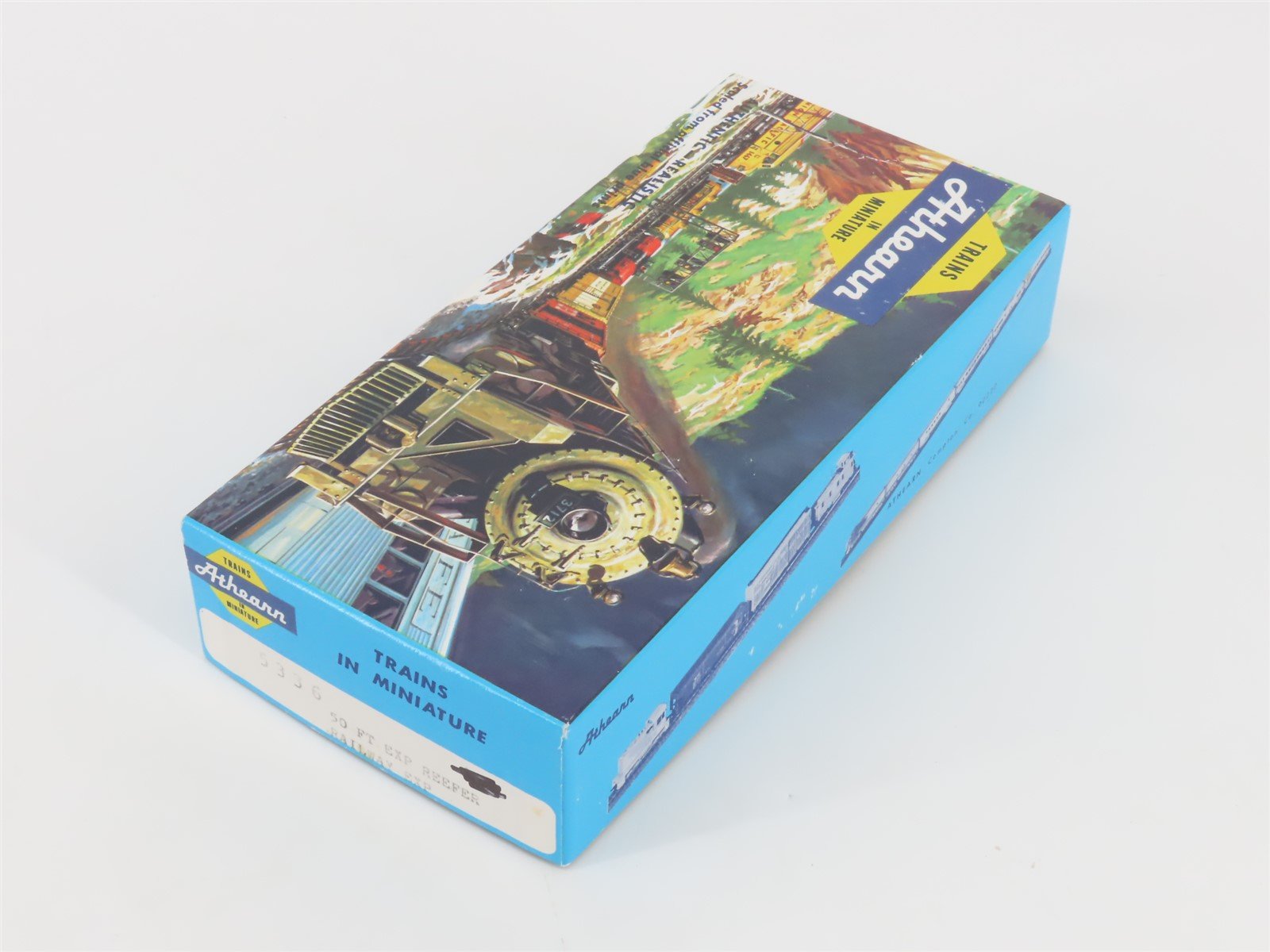 HO Scale Athearn Kit 5336 REX Railway Express Agency 50' Reefer #1268