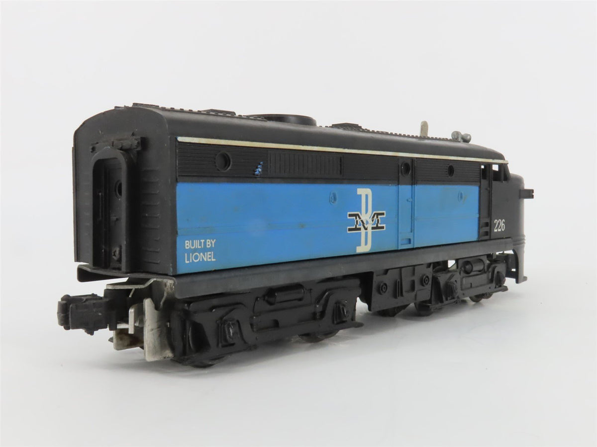 O Gauge 3-Rail Lionel B&amp;M Boston &amp; Maine FA A/B Diesel Locomotive Set
