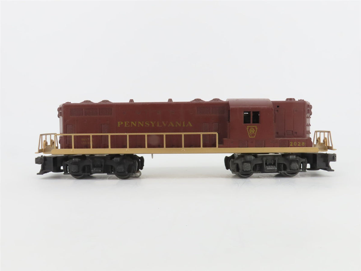 O Gauge 3-Rail Lionel PRR Pennsylvania GP7 Diesel Locomotive #2028