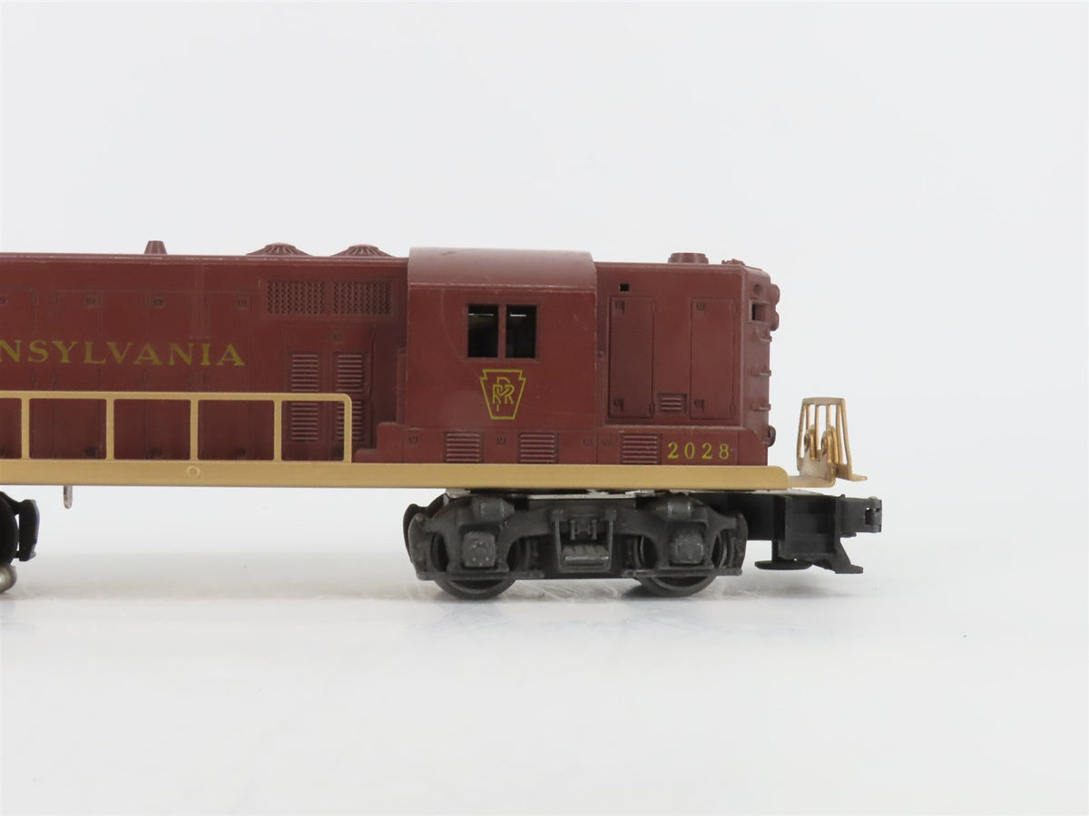 O Gauge 3-Rail Lionel PRR Pennsylvania GP7 Diesel Locomotive #2028