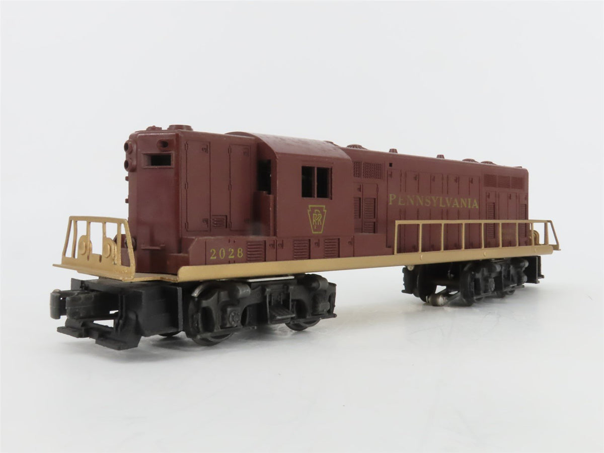O Gauge 3-Rail Lionel PRR Pennsylvania GP7 Diesel Locomotive #2028