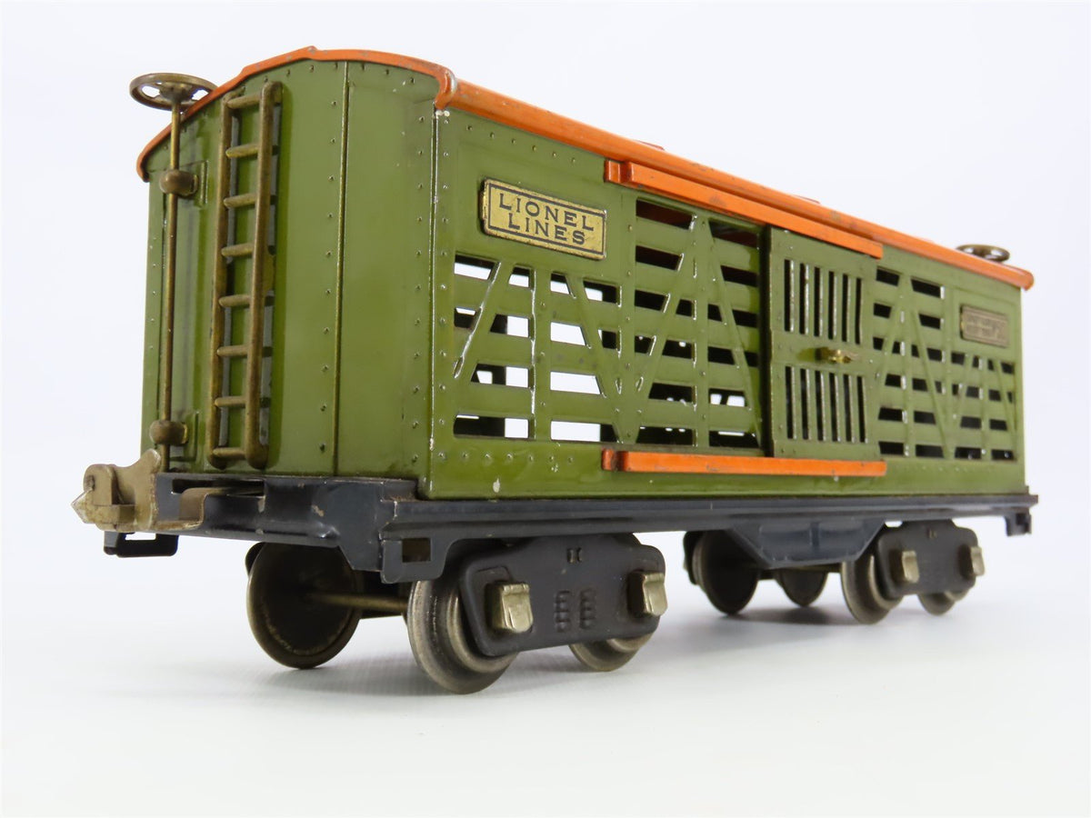Standard Gauge Vintage Lionel Lines Tinplate Stock Car #513