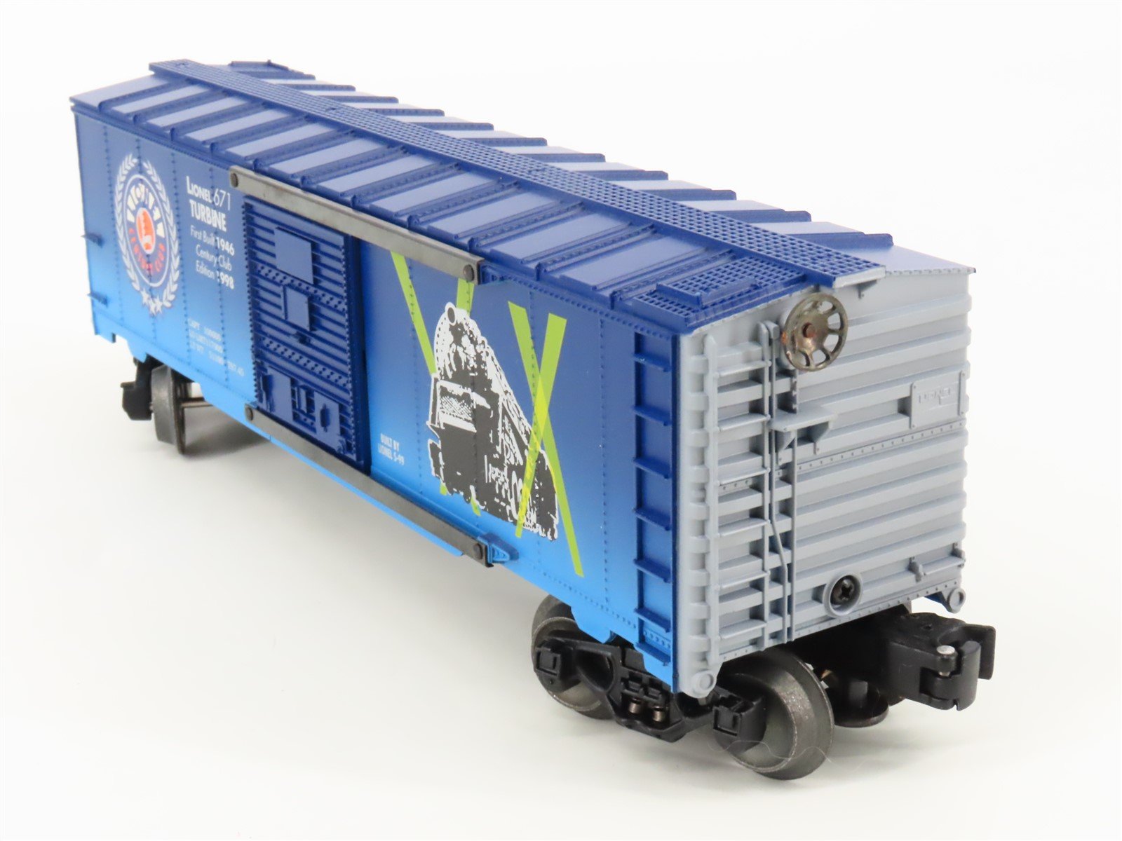 O Gauge 3-Rail #6-29228 Lionel Century Club Pennsy Turbine Commemorative Boxcar