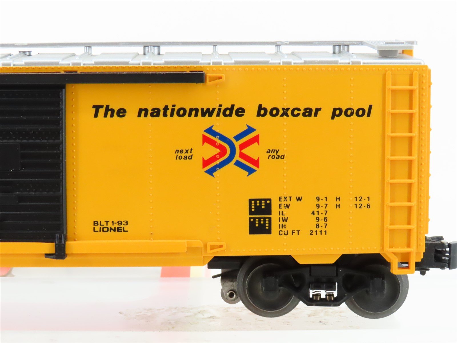 O Gauge 3-Rail Lionel 6-17214 RBOX Rail Box Boxcar W/Sound #17214