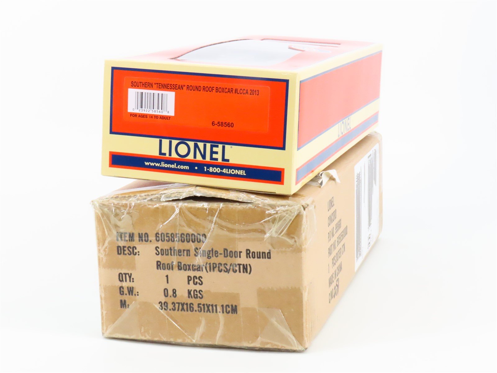 O Gauge 3-Rail Lionel 6-58560 LCCA 2013 SOU Southern Tennessean Boxcar 58560