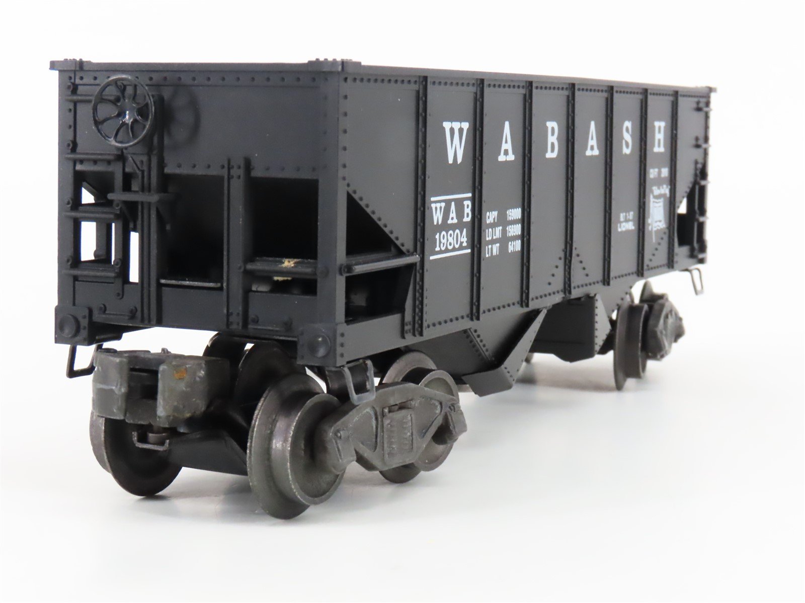 O Gauge 3-Rail Lionel 6-19804 WAB Wabash Operating Hopper #19804