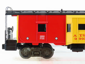 O Gauge 3-Rail Lionel 6-19890 ATSF Santa Fe Bay Window Caboose #19890 w/Sound
