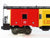 O Gauge 3-Rail Lionel 6-19890 ATSF Santa Fe Bay Window Caboose #19890 w/Sound