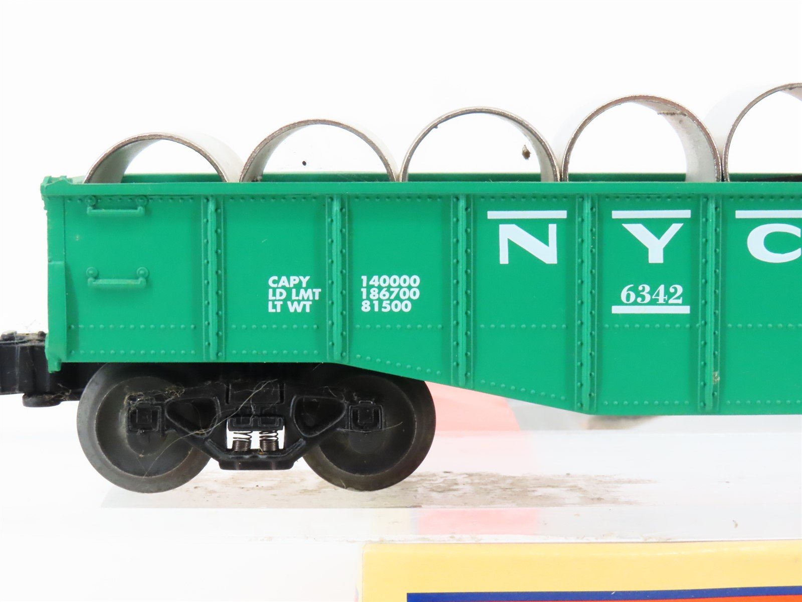 O Gauge 3-Rail Lionel 6-19478 NYC New York Central Culvert Gondola #6342