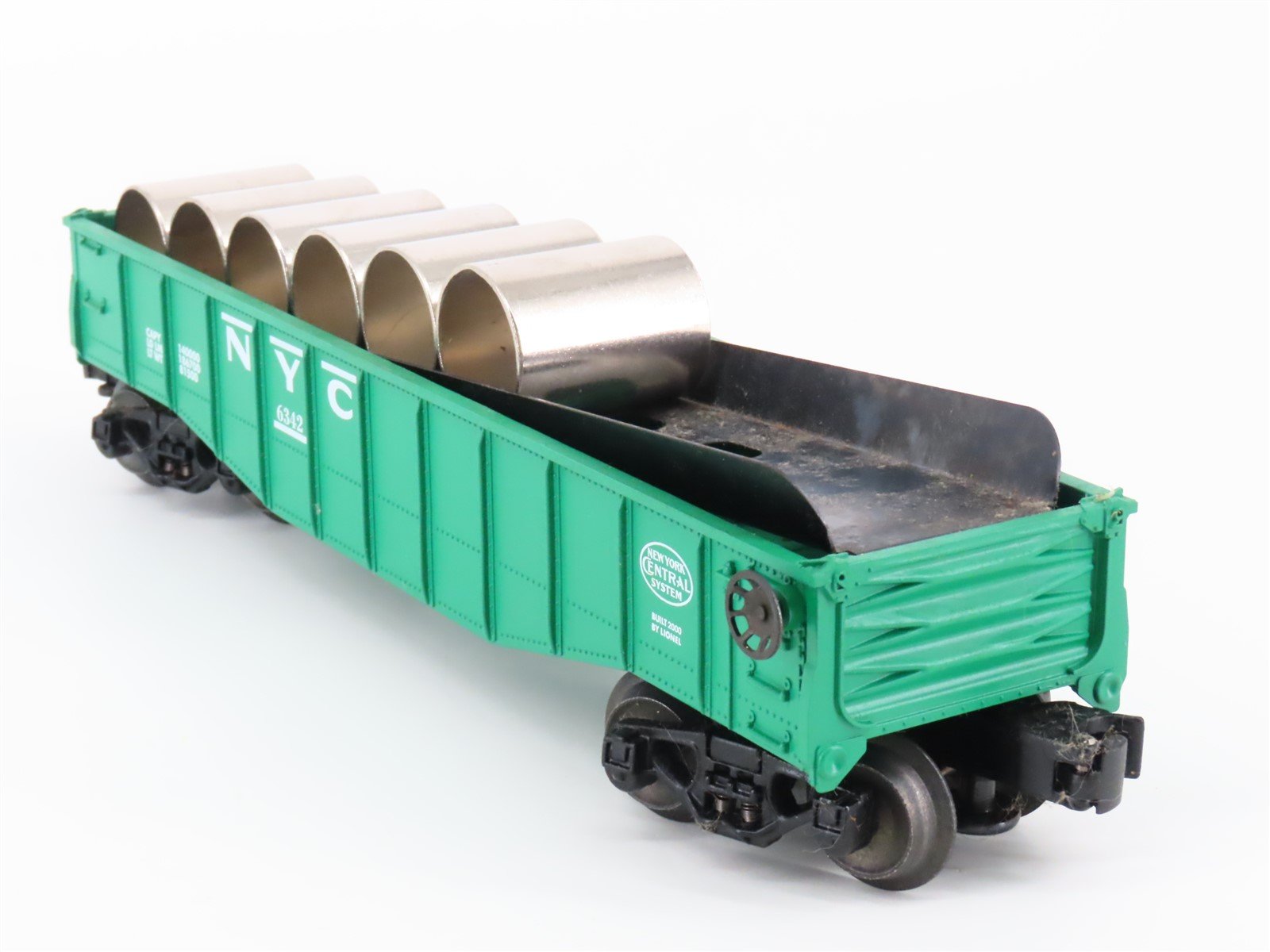 O Gauge 3-Rail Lionel 6-19478 NYC New York Central Culvert Gondola #6342