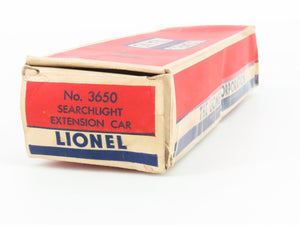 O Gauge 3-Rail Lionel 3650 Lionel Lines Searchlight Extension Car #3650