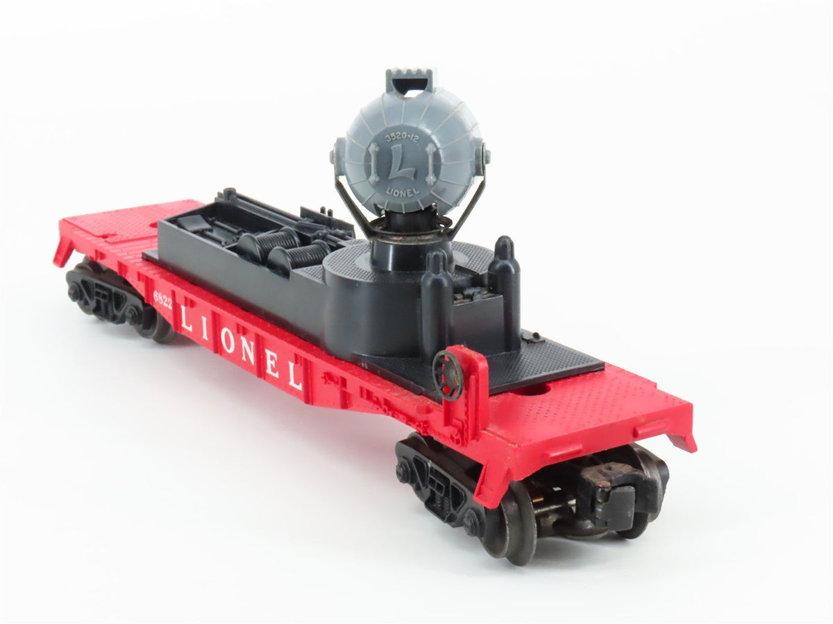 O Gauge 3-Rail Lionel #6822 Lionel Night Crew Searchlight Car #6822