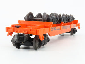 O Gauge 3-Rail Lionel #6362 Lionel Lines Rail Truck Flat Car #636255