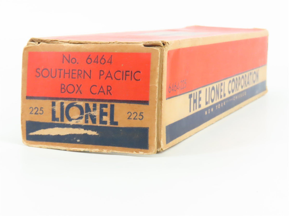 O Gauge 3-Rail Lionel 6464-225 SP Southern Pacific Box Car #6464225