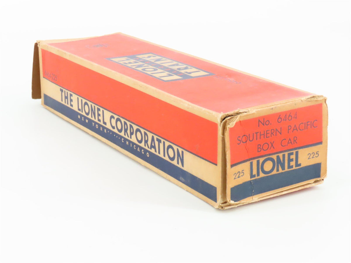 O Gauge 3-Rail Lionel 6464-225 SP Southern Pacific Box Car #6464225