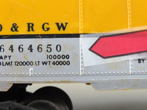 O Gauge 3-Rail Lionel 6464-650 D&RGW Rio Grande Single Door Box Car #6464650