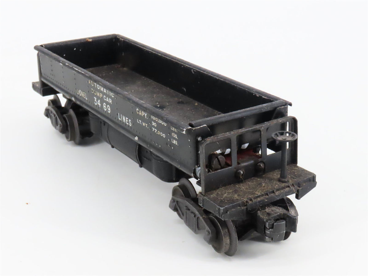 O Gauge 3-Rail Lionel 3469 Lionel Lines Automatic Dumping Ore Car #3469