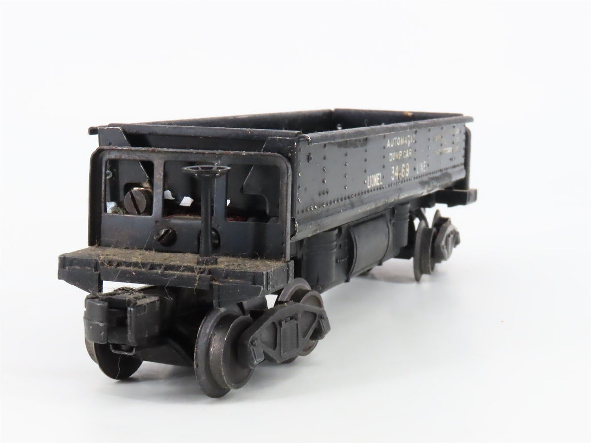 O Gauge 3-Rail Lionel 3469 Lionel Lines Automatic Dumping Ore Car #3469