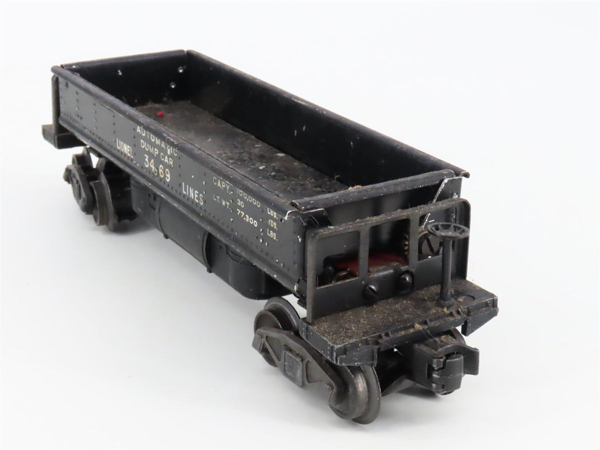 O Gauge 3-Rail Lionel 3469 Lionel Lines Automatic Dumping Ore Car #3469