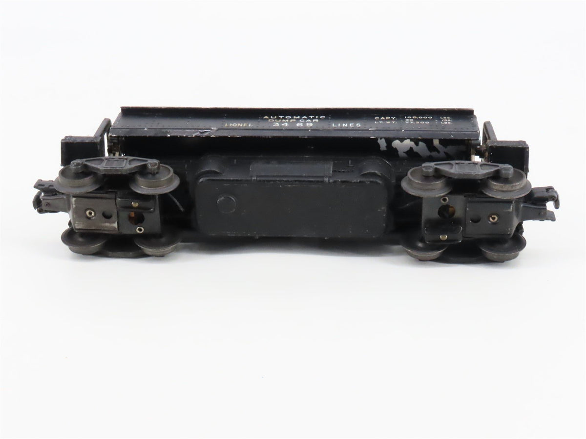O Gauge 3-Rail Lionel 3469 Lionel Lines Automatic Dumping Ore Car #3469