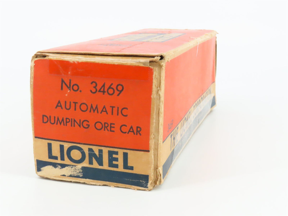 O Gauge 3-Rail Lionel 3469 Lionel Lines Automatic Dumping Ore Car #3469