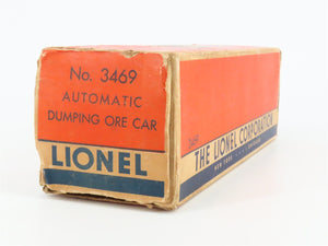 O Gauge 3-Rail Lionel 3469 Lionel Lines Automatic Dumping Ore Car #3469