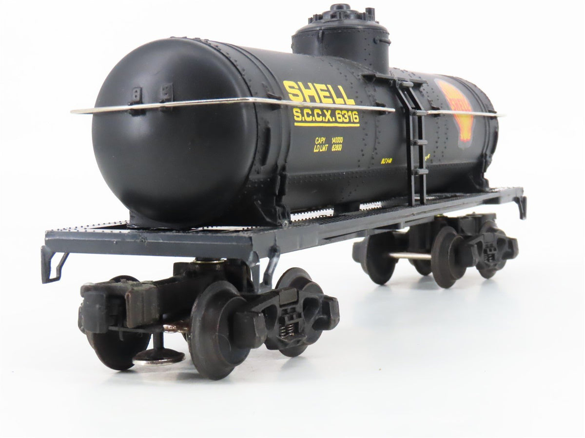 O Gauge 3-Rail K-Line K-6316 SCCX Shell Single Dome Tank Car #6316