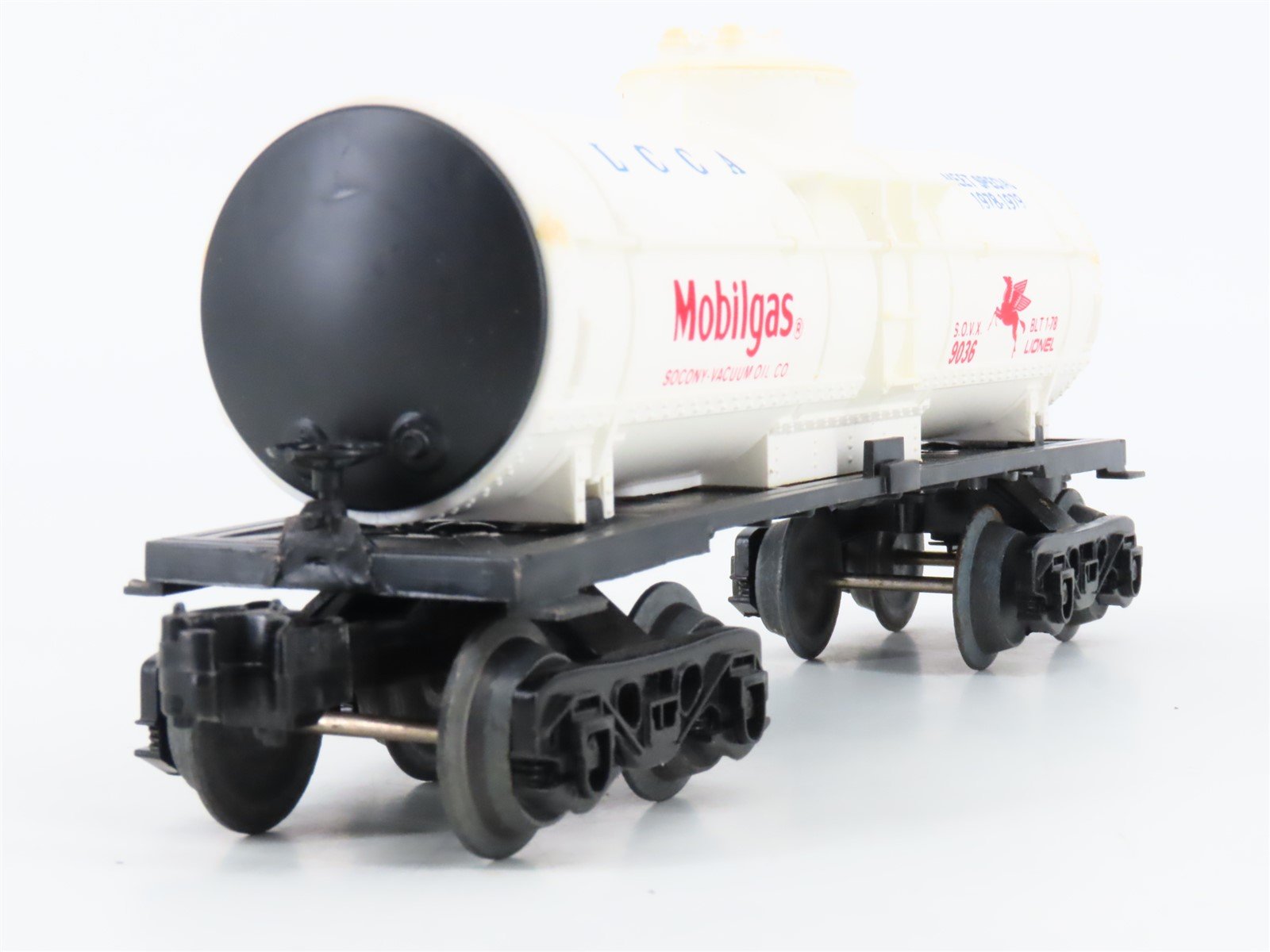 O Gauge 3-Rail Lionel LCCA Meet Special 1978-1979 SOVX Mobilgas Tank Car #9036
