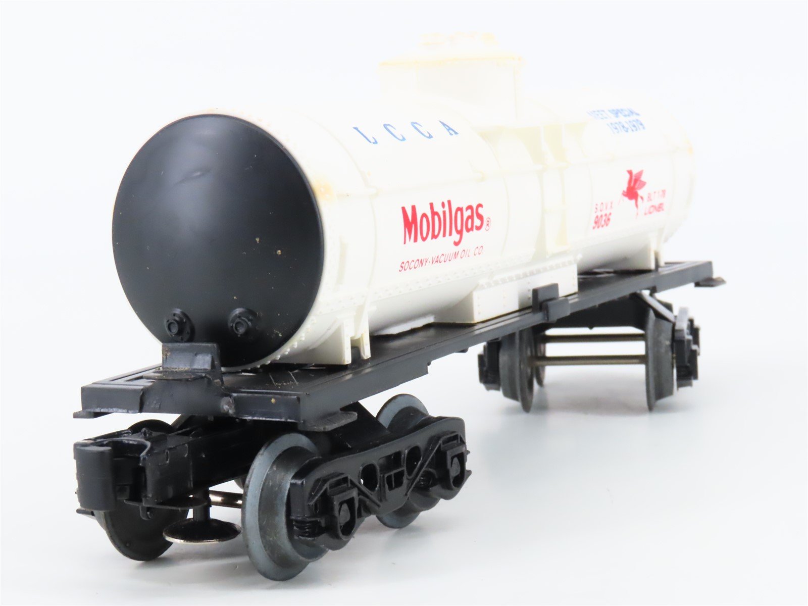 O Gauge 3-Rail Lionel LCCA Meet Special 1978-1979 SOVX Mobilgas Tank Car #9036