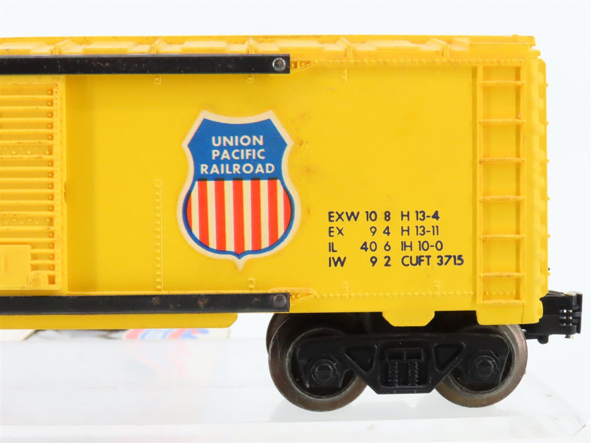 O Gauge 3-Rail Lionel UP Union Pacific Single Door Box Car #9203