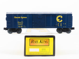 O Gauge 3-Rail MTH Rail King 30-7417 B&O Chessie System Box Car #26621