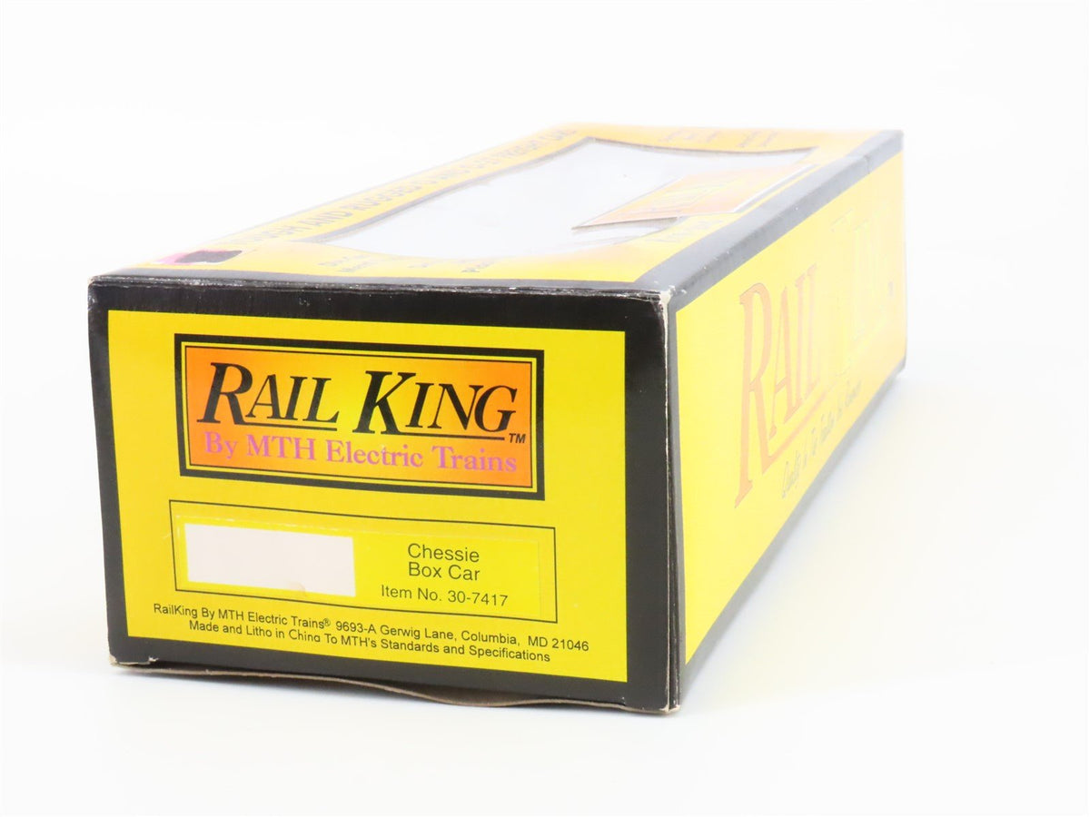 O Gauge 3-Rail MTH Rail King 30-7417 B&amp;O Chessie System Box Car #26621