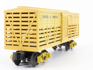 O Gauge 3-Rail MTH Rail King 30-7145 V&T Virginia & Truckee Stock Car #1005