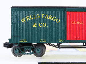 O Gauge 3-Rail MTH Rail King 30-74001 Wells Fargo 34' Box Car