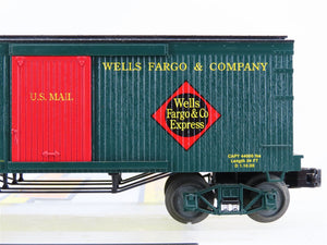 O Gauge 3-Rail MTH Rail King 30-74001 Wells Fargo 34' Box Car