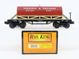 O Gauge 3-Rail MTH Rail King 30-73121 V&T Virginia & Truckee Water Car #120