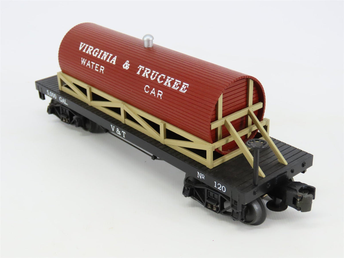 O Gauge 3-Rail MTH Rail King 30-73121 V&amp;T Virginia &amp; Truckee Water Car #120