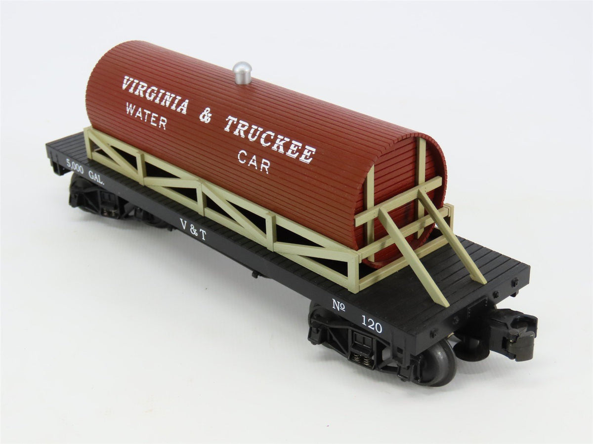 O Gauge 3-Rail MTH Rail King 30-73121 V&amp;T Virginia &amp; Truckee Water Car #120
